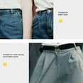 thumbnail image 2 of FESTFENDS 10Sets Removable Metal Jeans Buttons Silver Alloy for Waist Adjustment and Daily Use, 2 of 8