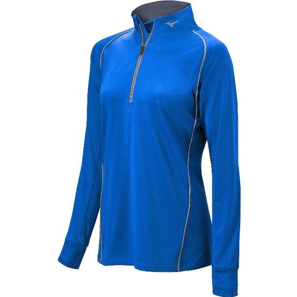 Mizuno Womens Softball Apparel Womens Comp 1/2 Zip Long Sleeve Pullover 350589 Walmart