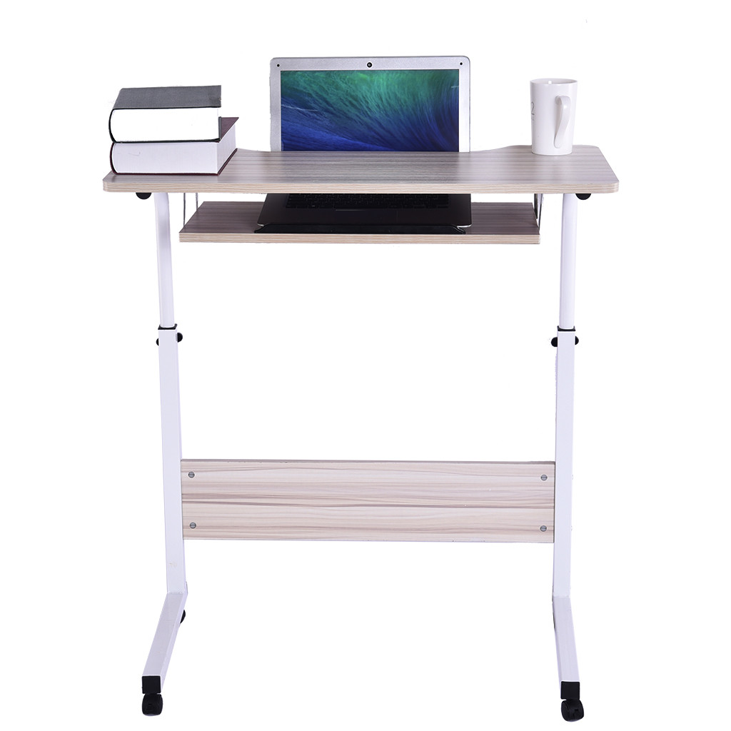 Snorda Home Office Desk Can Be Raised And Lowered Mobile Computer Desk Walmart Com Walmart Com