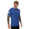 thumbnail image 4 of 2 CHRONICLES 16:9 Fitted Men T-shirt (Royal Blue, S), 4 of 4