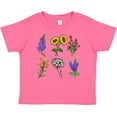 thumbnail image 3 of Inktastic Group of Beautiful Wildflowers Boys or Girls Baby T-Shirt, 3 of 5