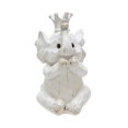 thumbnail image 4 of Sagebrook Home S/3 Résine Entendre Non, Ne Voyez Pas Parler les Éléphants, Blanc, 4 of 4