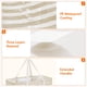 thumbnail image 5 of Bolsa Lifewit plegable, grande, 57 x 30 x 26 cm, 46 L, color beige, 5 of 9