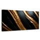 thumbnail image 1 of Cuadro Decorativo Canvas Abstracto Obsidiana Dorada 120x60, 1 of 3