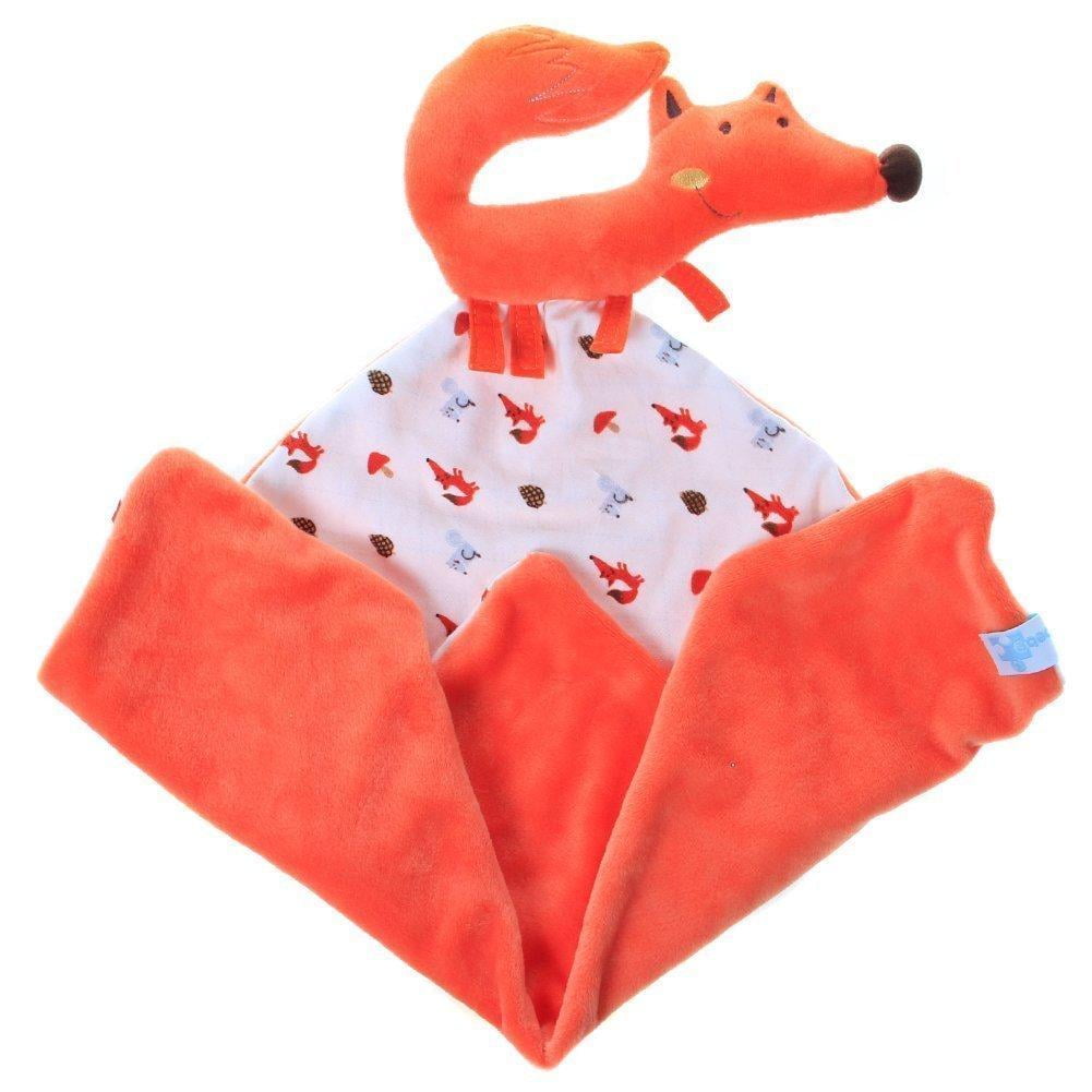 Labebe Infant Baby Toddler Comfort/Security Blanket for Girls & Boys with Plush Stuffed Animals