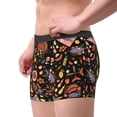 thumbnail image 5 of Salouo BBQ Party Print Men's Boxer Briefs,Breathable Underwear Elastic Waistband Briefs for Men -Medium, 5 of 8