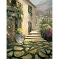 thumbnail image 3 of Stevens, Allayn 20x24 Black Modern Framed Museum Art Print Titled - Sunlit Villa II, 3 of 5