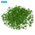 thumbnail image 3 of Uxcell Safety Pins 0.98 Inch Metal Small Sewing Pins Green 200Pcs, 3 of 5