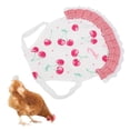 thumbnail image 4 of Pet Vest, Chicken Saddles Beautiful Safe  For Geese For Ducks For Chickens Cherry, 4 of 8