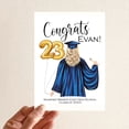 thumbnail image 3 of CSChome Carte de Graduation Impression Claire Pliable Décoration Forte Thème 2023, 3 of 7