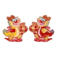 thumbnail image 1 of yuksok 2 Pieces Chinese New Year Door Sticker for Spring Festivals Entryway Bedroom, 1 of 9
