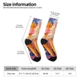 thumbnail image 2 of Logiee Trio Of Dripping Cones Print Adult Socks for Men & Women,Calf Socks, Ankle Socks,Boots Socks,Breathable Casual Sock,Unisex Crew Socks, 2 of 6