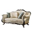 thumbnail image 5 of Luxury living room solid wood sofa European villa high-grade fabric combination classical French sofa customization My Lux Decor Round, 5 of 5