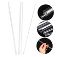 thumbnail image 4 of Phenofice 4pcs Hard Tubing Transparent Plastic Round Tubes Clear Light Boxes Indoor Advertising, 4 of 7