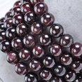 thumbnail image 4 of Natural Healing Power Gemstone Crystal Beads Unisex Adjustable Macrame Bracelets 8mm,Garnet, 4 of 4