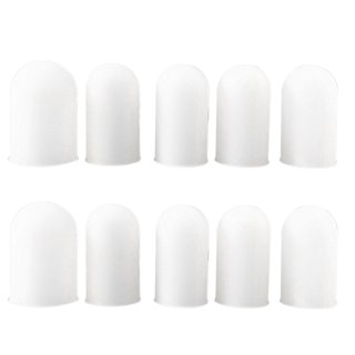  DOITOOL 80 Pcs Silicone Finger Cots Hot Glue Sticks