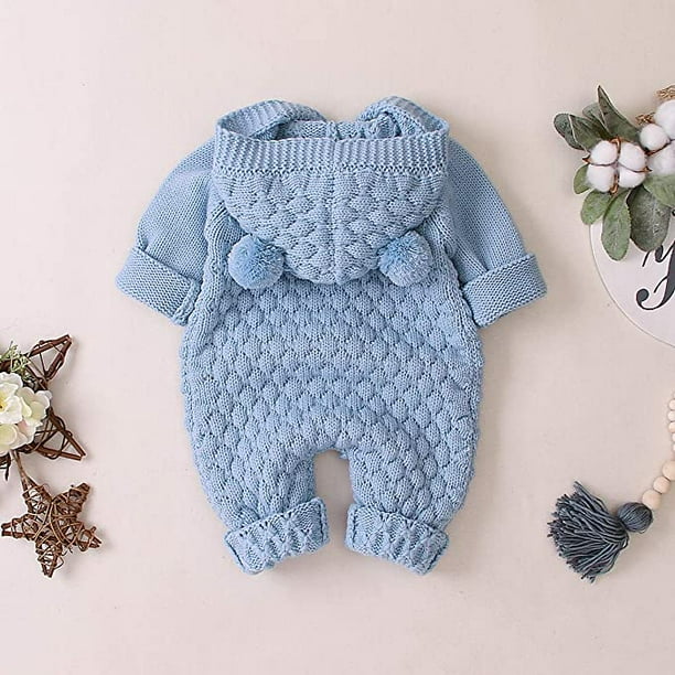 Pelele azul bebe sale