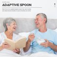 thumbnail image 3 of 2Pcs Household Adaptive Utensils Convenient Elderly Tableware Portable Adaptive Spoon, 3 of 8