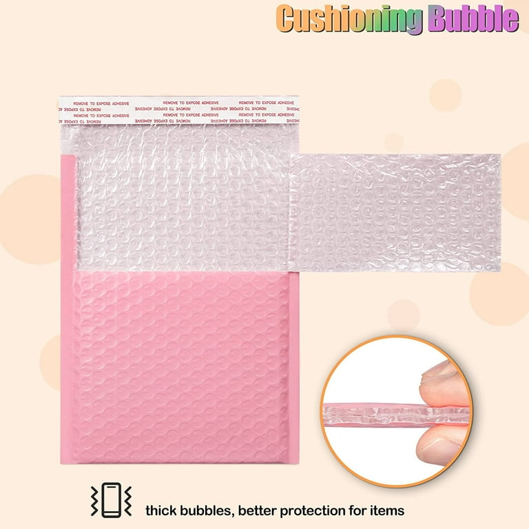 000 Bubble Mailers #0 Bubble Mailers 6x10 Inches - Padded Poly Envelopes For Shipping, Made In USA Padded Envelopes 6x9 - Foto 6