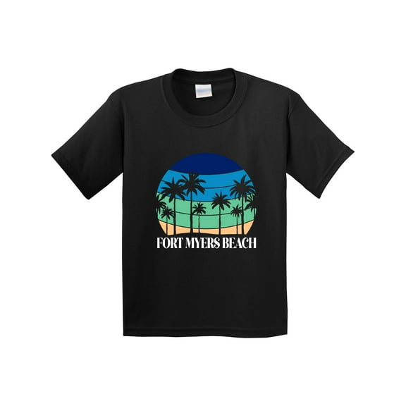 Inktastic Fort Myers Beach Vacation Trip Youth T-Shirt