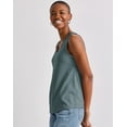 thumbnail image 3 of Hanes Originals Women's Tri-Blend Tank Cactus Heather XS, 3 of 5
