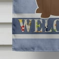 thumbnail image 4 of Carolines Treasures BB5637CHF Chocolate Labrador Welcome Flag Canvas House Size, 4 of 4