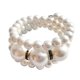 thumbnail image 2 of Napkin Ring Elegant Bling Modern Pearl Beaded, 2 of 5