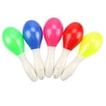 thumbnail image 1 of 2 piezas de juguete de plástico para maracas, luces LED para animar, accesorios para fiestas musicales, martillo de arena, juguetes para barra de conciertos (color aleatorio), 1 of 4