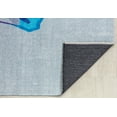 thumbnail image 3 of Elizabeth Sutton MI35C Space Dahlia Floral Modern Gray Area Rug, 7'10"X10'0", 3 of 6