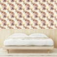 thumbnail image 3 of Ambesonne Magnolia Pattern Peel & Stick Wallpaper for Home, Flowers Delicate, 13"x100", Pale Peach Dark Coral, 3 of 5
