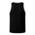 thumbnail image 4 of Resicozy Sleeveless Tank Tops Mens Casual Workout Gym T Shirts Sport Athletic Solid Color Tanks Black M, 4 of 7