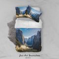 thumbnail image 2 of 3D Cielo Montaña Naturaleza Paisaje Funda nórdica Set Ropa de cama Set Funda nórdica, 2 of 3