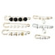 thumbnail image 1 of 6 broches de perlas para sujetar ropa y pantalones, cierre de metal con anilla., 1 of 5