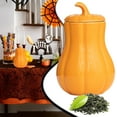 thumbnail image 1 of Tea Canister Pumpkin Shape Candy Jar Loose Tea Jar Coffee Sugar Storage Pot /Seasoning Container For Home Fall Decor, 1 of 8