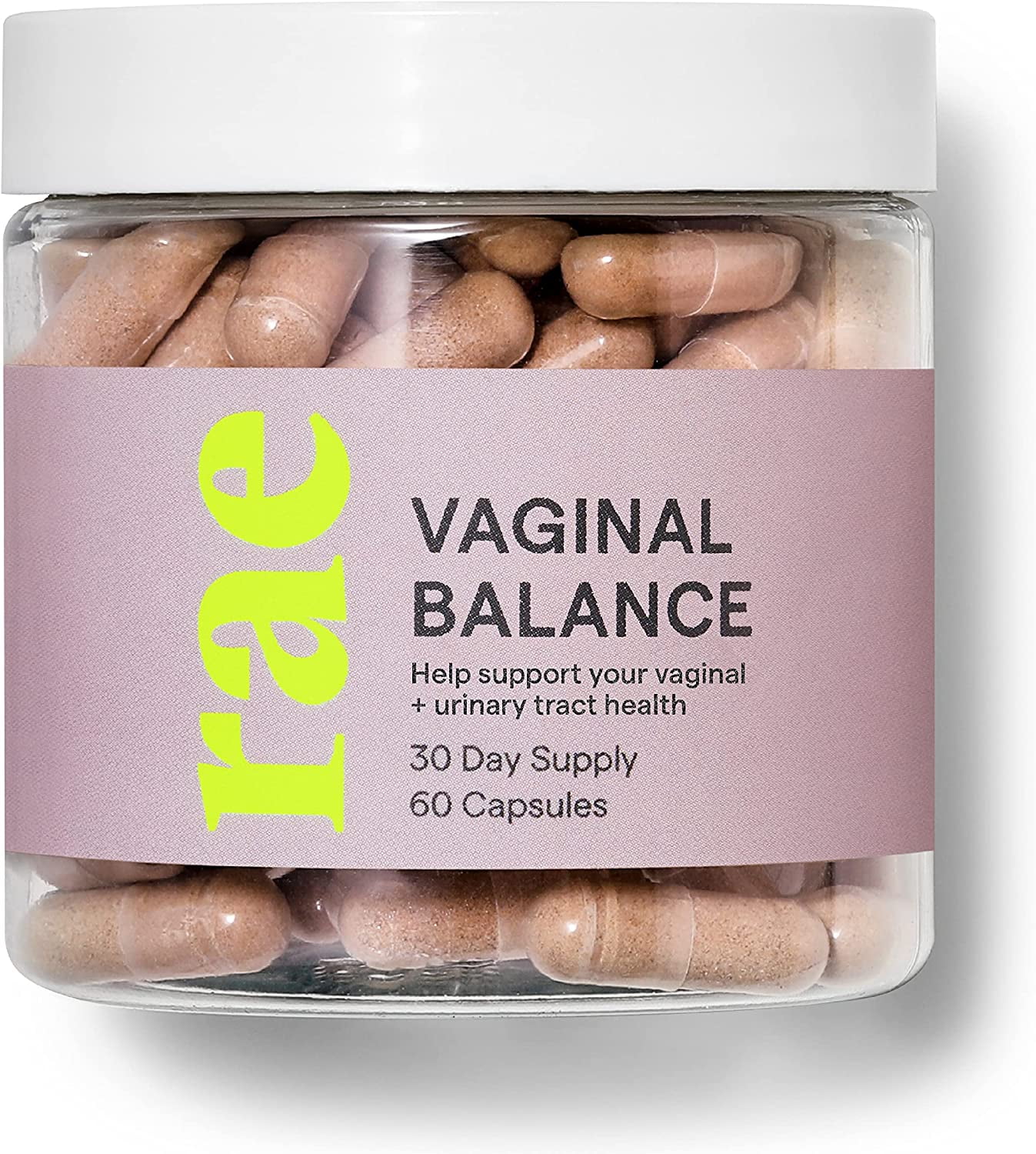 Rae Wellness Vaginal Balance Supplement, 60 Capsules