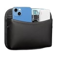 thumbnail image 2 of Car Seat Organizer Side Pocket, PU Leather Car Storage Bag for Phone, Keys, Sunglasses - Universal Vehicle Door Panel Console Organizer(1 Piece), 2 of 5