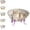 Purple, variant on Capsule cat bed, sleeping nest, transparent dome four-legged base pet bedding bowl ,Supplies Ornament Practical Sturdy Activity Center Toy Sleeping Bed, yellow