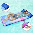 thumbnail image 4 of Flotador para piscina FinduWill de gran tamaño para adultos con reposacabezas, 350 kg, 4 of 6