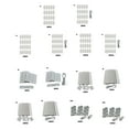 thumbnail image 4 of Sidaley Conveniente lámpara de luz LED con perlas emisoras de luz - Múltiples usos Práctico diodo emisor de luz ABS con óptica Electrónica miscelánea 6V 50PCS, 4 of 6