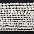 thumbnail image 4 of HOOUN Natural Freshwater Pearl Irregular Shape Punch Loose Beads for Jewelry Making-Straight Hole Pearl-5-6mm approx 50pcs, 4 of 8