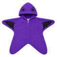 thumbnail image 5 of Loyni Baby Starfish Onesie Fleece Wearable Swaddle Bag Newborn Star Shape Hooded Sleep Sack Halloween Sleeping Blanket for 0‑3 Months Baby Shower Gift, 5 of 5