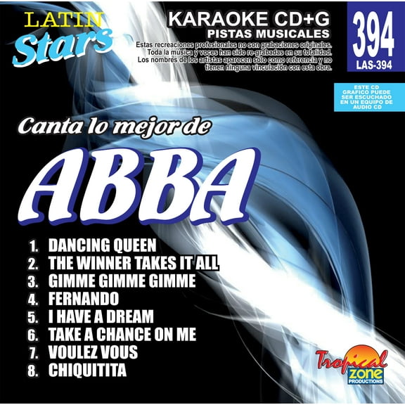 Karaoke Latin Stars 394 ABBA