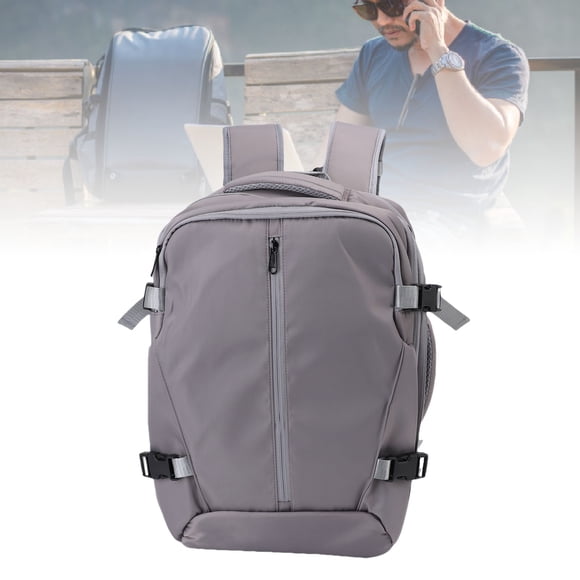 Mochila De Compresión, Mochila De Viaje De Compresión De Sello De Vacío, Vacío De Expansión De 55L Con Puerto Y Bomba De Carga USB, Impermeabilización De Equipaje De Maleta