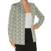 CALVIN KLEIN $97 Womens New 1407 Black Wear To Work Jacket 6P B+B