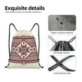 thumbnail image 4 of Balery Fashion Tatreez Pattern Drawstring Backpack Bag Sport Gym Sackpack Cinch Bags Pattern Drawstring Backpack Bag Sport Gym Sackpack Cinch Bags -Medium, 4 of 6