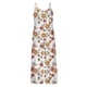 thumbnail image 5 of Mono largo suelto sin mangas con estampado de verano para mujer y mujer Fridja  alkflakhf37397, 5 of 6