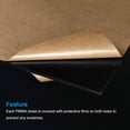 thumbnail image 4 of Uxcell PMMA Acrylic Sheets Colored Non Transparent 12 x 6 Inch Black for Crafts 2 Pack, 4 of 4