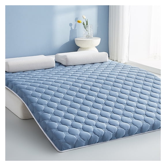 Japanese Tatami Floor Mattress, Japanese Floor Mattress, Futon Mattress, Thick Floor Mattress, Portable Foldable Sleeping Mat, for Single, Double and Queen Size Bed