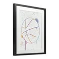 thumbnail image 3 of Stupell Industries Graffiti Basketball Drip Black Framed Print Under Glass, design by Marcus Prime, 16 x 13, 3 of 10