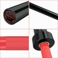 thumbnail image 6 of GARVEE 7FT Olympic Barbell Bar with 2 Collars,1500 LB Capacity Weightlifting & Powerlifting Bar,Fits 2-Inch Plates,Strength Training Bench Press Bar for Home Gym,Black&Red, 6 of 8
